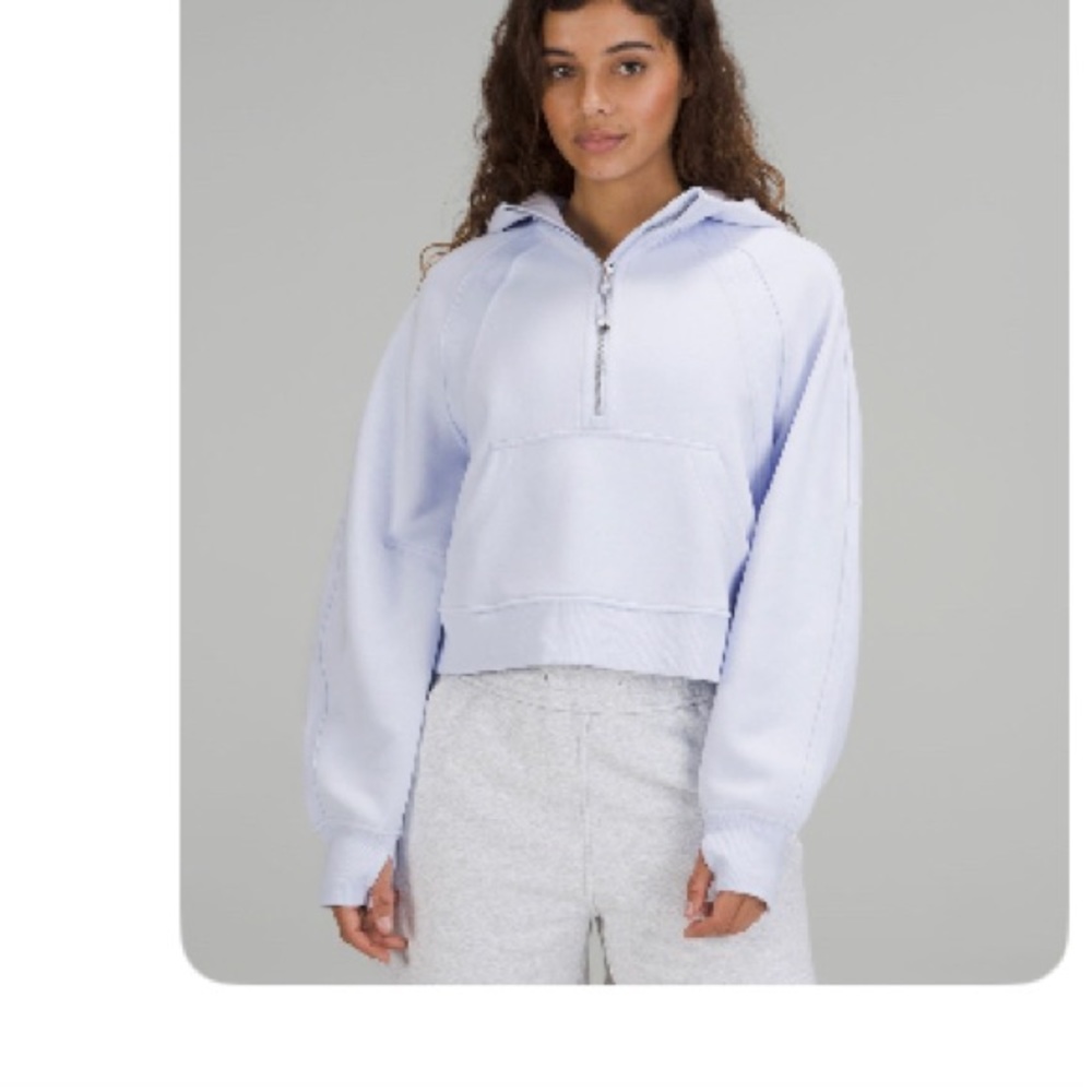 Lululemon Sciebe oversized half zip